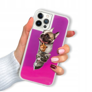 Etui SAND RÓŻOWY do IPHONE 12 PRO Piękne Top Wzory