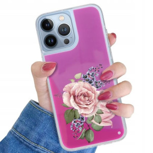 Etui SAND RÓŻOWY do IPHONE 14 PRO Wiosna Top Wzory