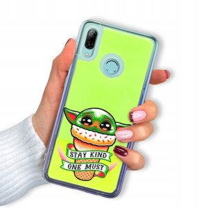 Etui SAND ZIELONY do HUAWEI P SMART 2019 TOP Wzory