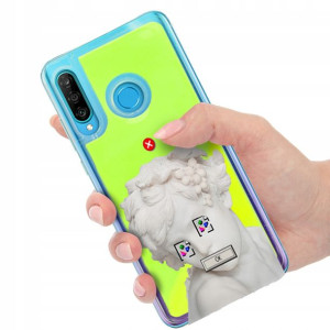 Etui SAND ZIELONY do HUAWEI P30 LITE Art Top Wzory