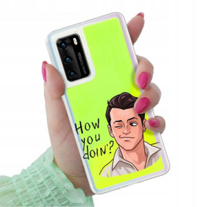 Etui SAND ZIELONY do HUAWEI P40 Serialowe Wzory