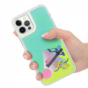 Etui SAND ZIELONY do IPHONE 12 PRO Art Case Wzory