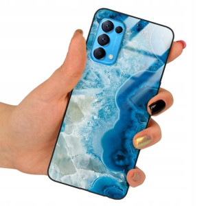 Etui SZKLANE do OPPO RENO 5 Case Dużo Wzorów