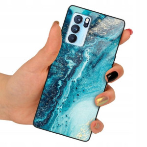 Etui SZKLANE do OPPO RENO 6 Obudowa Case Mix Wzory