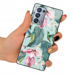 Etui SZKLANE do OPPO RENO 6 PRO PLUS Obudowa Wzory