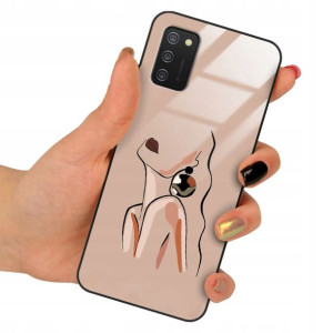 Etui SZKLANE do SAMSUNG A02S Case Dużo Wzorów