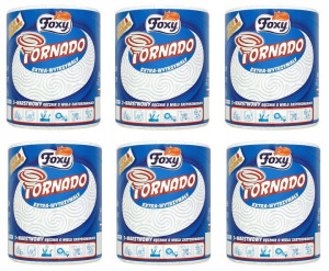 FOXY TORNADO ręcznik 3WARSTW kuchenny papierowy x6