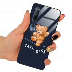 Etui Szklane do XIAOMI MI 10 PRO Case Misie Wzory