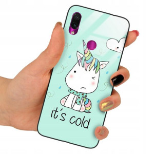 Etui Szklane do XIAOMI REDMI NOTE 7 Obudowa Wzory