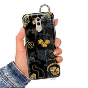 Etui z Paskiem do HUAWEI MATE 20 LITE Modne Wzory