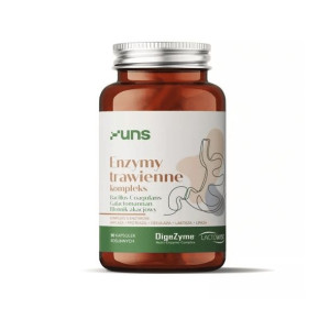 Enzymy trawienne - Kompleks 5 enzymów (90 kaps.)