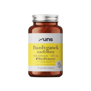 Buzdyganek naziemny + BioPerine® (60 kaps.)