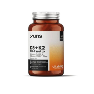 Witamina D3 4000IU + K2 75mcg (60 kaps.)