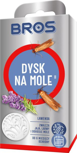 BROS dysk na mole lawenda 250ml.