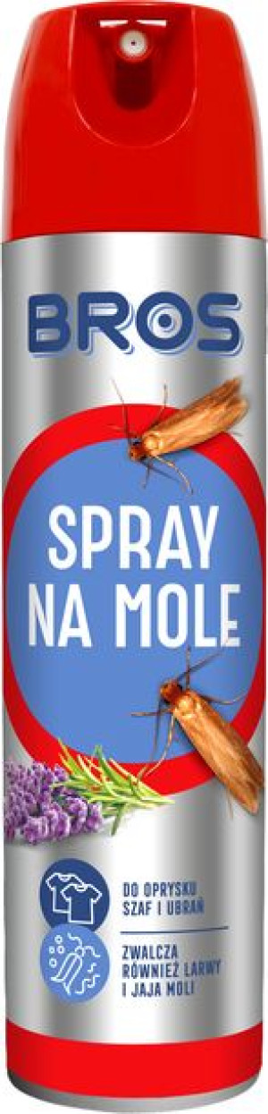 BROS spray na mole 210/150 ml.