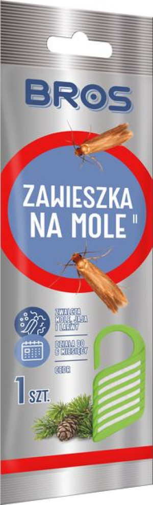 BROS - zawieszka na mole cedrowa