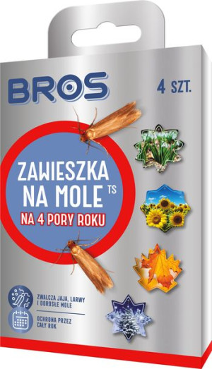 BROS - zawieszka na mole 4 pory roku 4szt