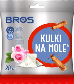 BROS - kulki kwiatowe na mole 120g.