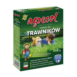Agrecol Super wieloskladnikikowy nawóz do trawników 1,2kg