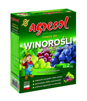 Agrecol Nawóz do winorośli, porzeczek, malin i jeżyn 1,2kg