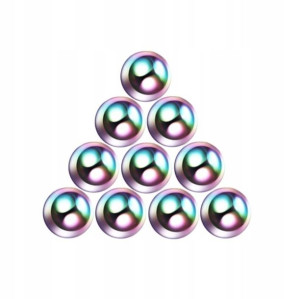 Kuleczka do Piercingu 5 mm, gwint 1.2 SS316L