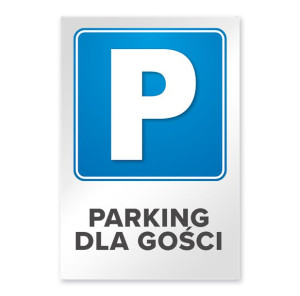 MDS+ Tabliczka Parking dla gości 20x30