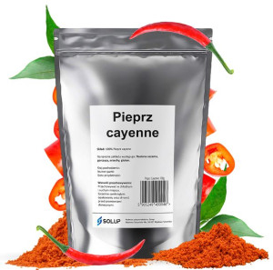 PIEPRZ CAYENNE kajeński mielony papryka ostra 100g