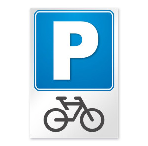 MDS+ Tabliczka Parking dla rowerów 20x30