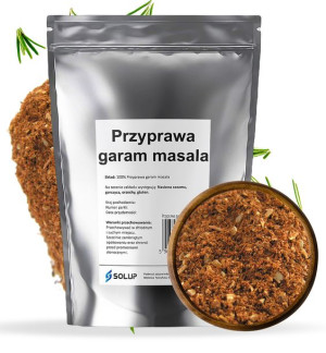 PRZYPRAWA GARAM MASALA aromatyczna naturalna indyjska bez chemii 200g