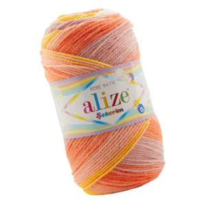 Włóczka Alize Sekerim Batik - 7721