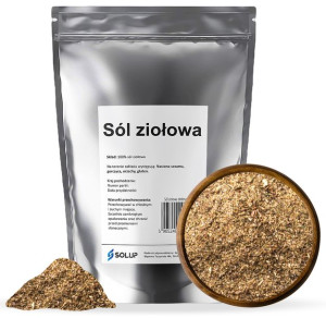 SÓL ZIOŁOWA naturalna aromatyczna z dodatkiem ziół 500g