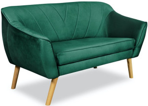 Sofa skandynawska SCANDI V Kanapa dwuosobowa 140 cm VENASI do poczekalni