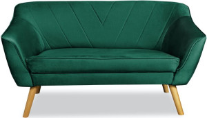 Sofa skandynawska SCANDI V Kanapa dwuosobowa 140 cm VENASI do poczekalni