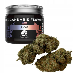 Susz CBG AK 47 - 5g Mocnego Naturala do 18% CBG.