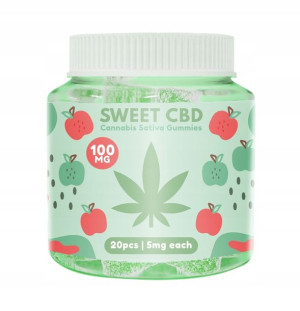 Żelki CBD - Sweet CBD 100 mg o smaku jabłka