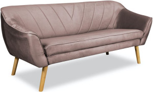 Sofa skandynawska SCANDI V Kanapa trzyosobowa 180 cm VENASI do poczekalni