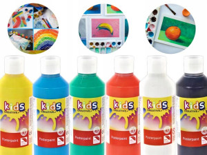 Farby Plakatowe Dla Dzieci Farba Malowanie 250ml