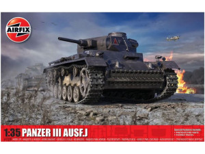 Czołg PzKpfw III Ausf.J model A1378 Airfix