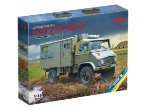 Ciężarówka Unimog S 404 Koffer model 35136 ICM