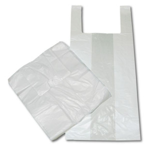 Reklamówka 30X55 Hdpe Biała 40Mic. 50Szt
