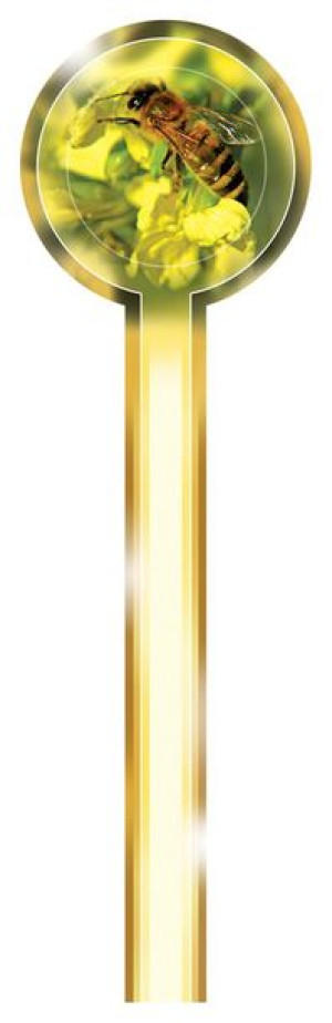 Banderole okrągła na miód 41x145mm (100szt) BA214