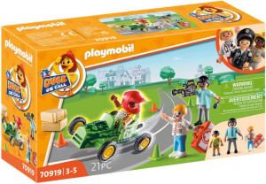 Playmobil Duck On Call Pomóż Kierowcy Rajdowemu