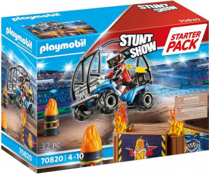 Playmobil Pokaz Kaskaderski Quad I Płonąca Rampa