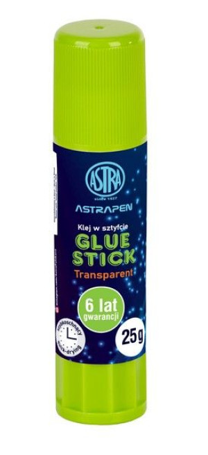 AstraPen klej w sztyfcie Glue Stick Transparent 25g