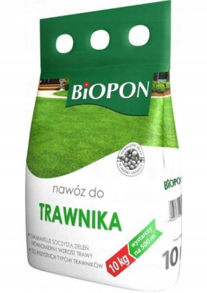 BIOPON DO TRAWNIKA nawóz granulowany worek 10kg
