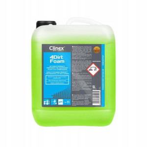 Usuwanie Tłustych Zabrudzeń Clinex 4Dirt Foam 5L