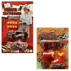 Fingerboard Finger toy mini deskorolka Skateboard duży Zestaw