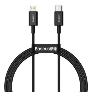 Kabel USB-C/LIGHTNING PD BASEUS Czarny