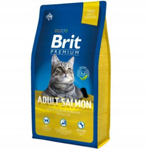 Brit Premium Cat Adult Salmon ŁOSOŚ 1,5 kg