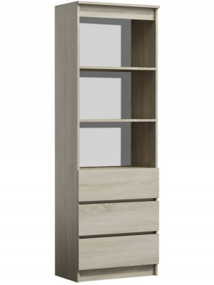 Regał Rsz-60 Półka Szuflady Salon Biuro Sonoma Top